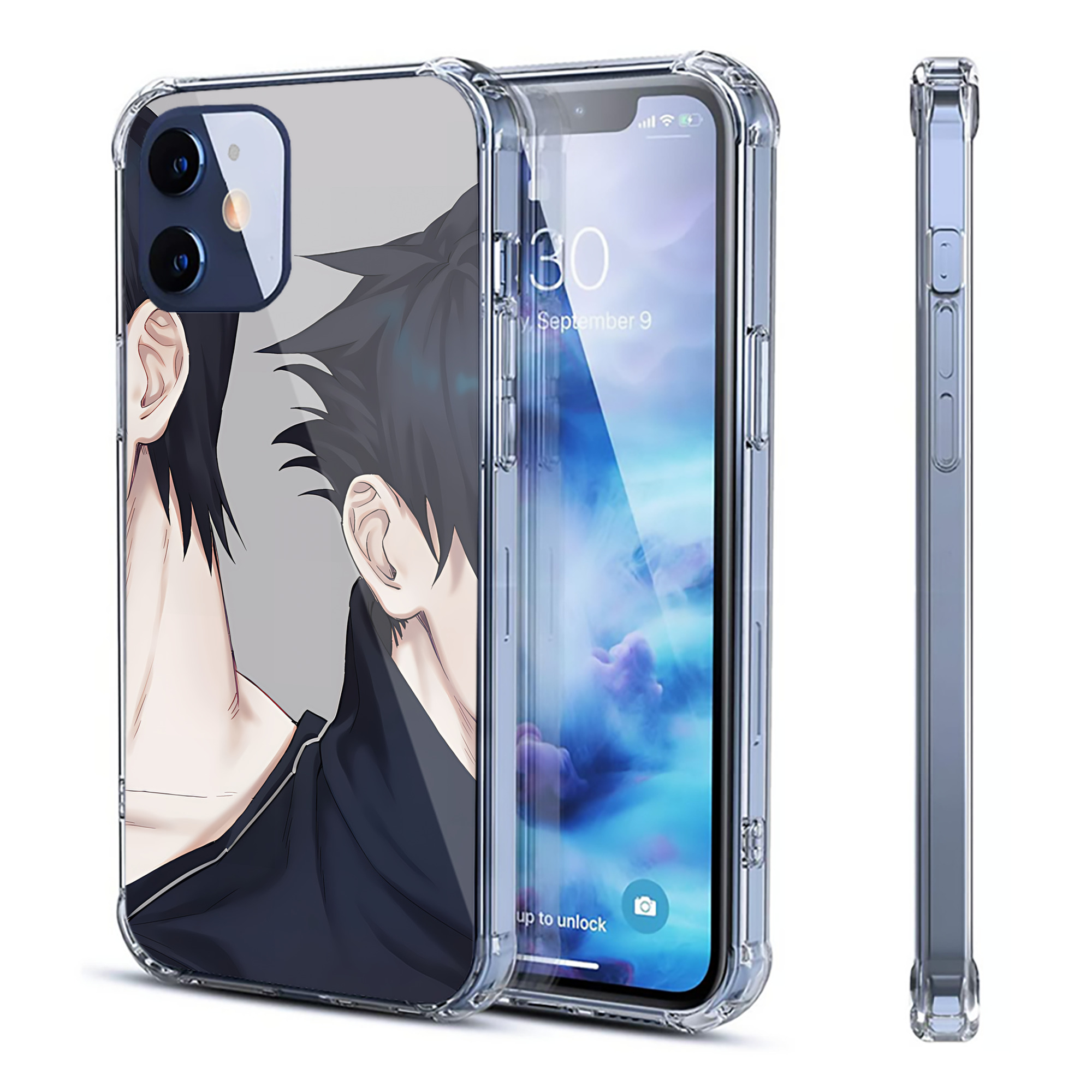 （画像用） SPY×FAMILY间谍家家酒 【iPhone 12シリーズ対応】透明スマホケース（クリアソフトケース）